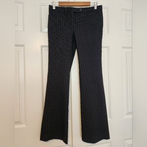 The Limited Black and White Pinstripe Stright Leg Women's Pants Size 6